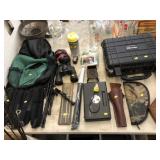 Gun Holsters, Binoculars, Shooting Bag, etc.