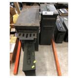 (3) Metal Ammo Cans