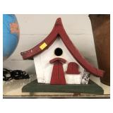 Folk Art Crafted Birdhouse