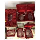 (6) Waterford Crystal Ornaments