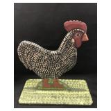 Menno Folk Art Chicken Stand-Up
