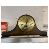 Walnut Cased Mantel Clock