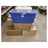 Metal and Plastic Storage Boxes