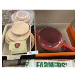 (3) Pieces of Le Creuset Cookware