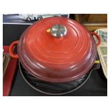 (2) Pieces of Le Creuset Cookware