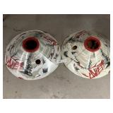 (2) Vintage Pressed Steel Christmas Tree Stands