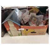 Toys with Tin Litho Dollhouse