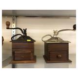 (2) Coffee Mills