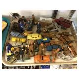 Cast Lead Soldiers and Vintage Toy Vehicles