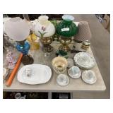 Table Lights, Planters, Chinaware