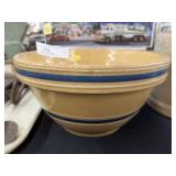 Stoneware Banded Mixing Bowl