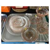 Pink Depression Glass