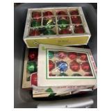 (2) Storage Totes/Lids with Christmas Ornaments