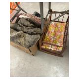 Doll Crib and Lap Blankets