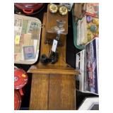 Marietta, PA Walnut Cased Wall Phone