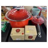 (4) Pieces of Le Creuset Cookware