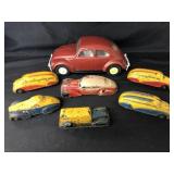 Tonka Toy Volkswagon with Rubber Toys