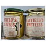(2) Large Pretzel Tins