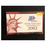 2002 U.S. Silver Proof Set
