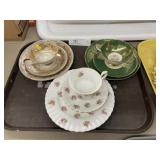 Chinaware Cups and Saucers