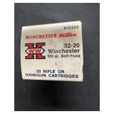 (44) Rds. of 32-20 100 gr. Ammunition