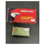 Approx. (100) Rds. of .25 Auto Ammunition