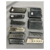 Unidentified Pistol and Rifle Magazines