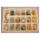 Grouping of Heddon and Vintage Fishing Lures