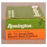 Approx. (900) Remington 7-1/2 Small Rifle Primers