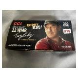 (200) Rds. of .22 WMR Hollow Point Ammunition