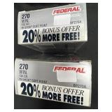 (32) Rds. of 270 130 gr. Ammunition