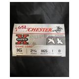 (25) 16ga. #8 2 3/4" Shotgun Shells