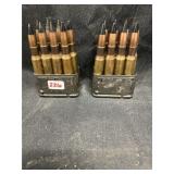 (16) Rds. of .30 Ball Ammunition with Enblocs