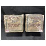 (2) Vintage UMC 12ga. Shotshell Boxes w/ Shells