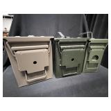 (3) Metal Ammo Cans