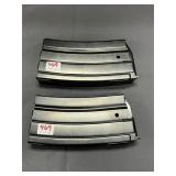 Two Ruger Mini 14 20-rd. Magazines