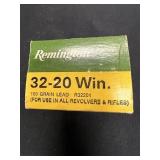 (50) Rds. 32-20 100 gr. Ammunition