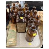 Apothecary and Ink Bottles