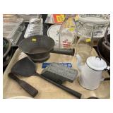 Milk Bottles, Teapot, Ice Shave