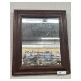 Wood Framed Mirror