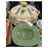 Pottery Tureen with Compote