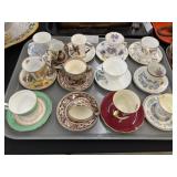 Chinaware Cups and Saucers