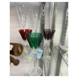 Waterford Crystal Cordial and Champagne Glasses