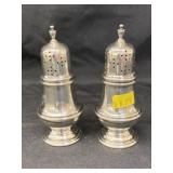(2) Sterling Silver Shakers