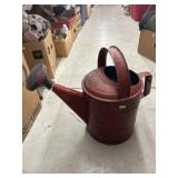 Red Painted Sprinkling Can