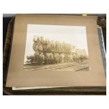 Railroad Photograph, Stock Certificates