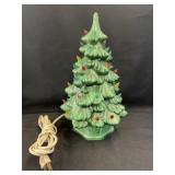 Ceramic Lighted Christmas Tree