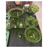 (6) Pieces of Moon and Star Glassware