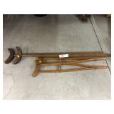 Early Wooden Crutches