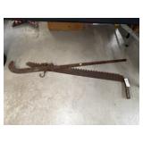 Beam Scale with Cut Down Saw